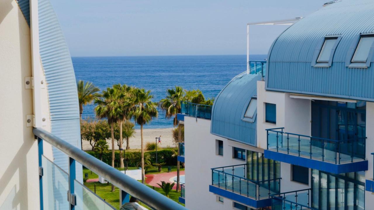 Atico lujo primera linea, terraza, piscina, parking Castell de Ferro Exterior foto
